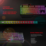 Clavier Gamer Rétro-éclairé et multifonction HAVIT KB488L RGB AZERTY image #01
