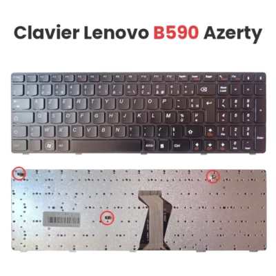 Clavier Lenovo B590 Azerty avec pavé numérique image