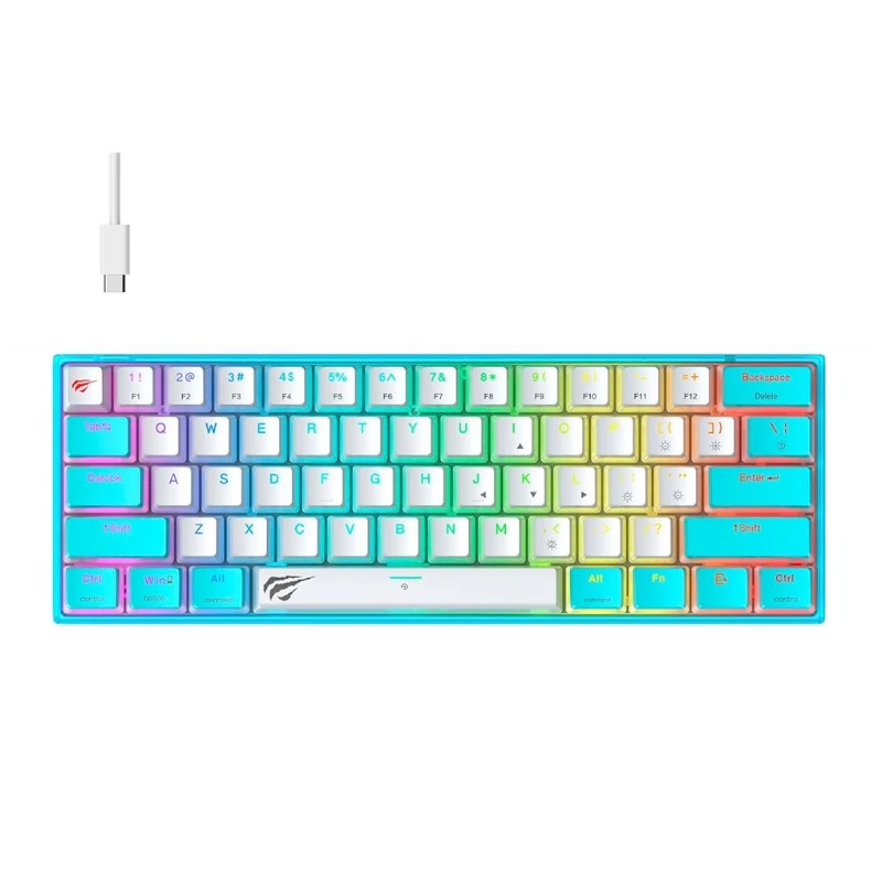 Clavier Mécanique Havit KB877L Rétro éclairé USB Type C image 01