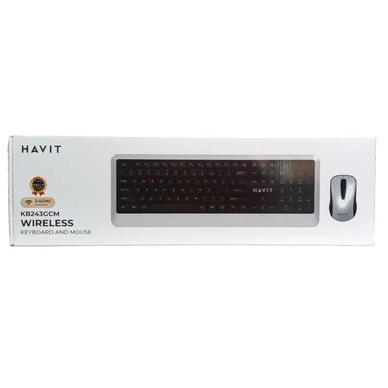 Combo Clavier Souris KB243GCM Havit Sans fil 2.4GHz image 01