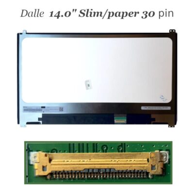 Dalle LCD 14.0 Slim 30 Pin 1366x768 PC Portable
