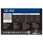 Alimentation Gamemax GE450 #02