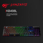 HAVIT Clavier Gamer Mécanique HV-KB498L Rétro-éclairé et multifonction image #00