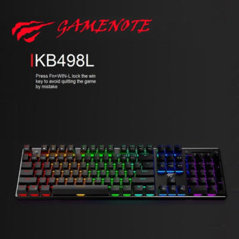 HAVIT Clavier Gamer Mécanique HV-KB498L Rétro-éclairé et multifonction image #00