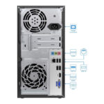 HP 460 i5-7400T 4GB 1TB pc de bureau + Ecran 19ka image #04