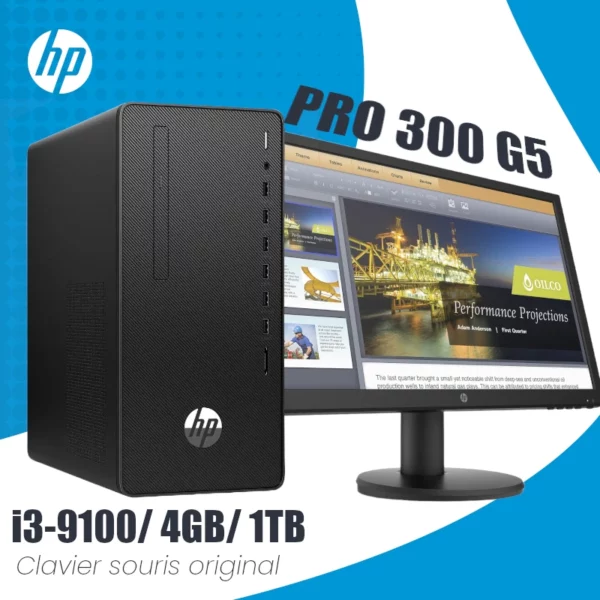 HP PRO 300 G5 I3-9100