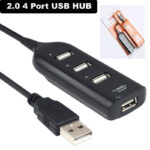 HUB 4 Ports USB2.0 High Speed Multi Splitter Expansion image #01