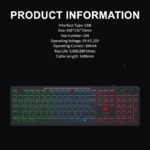 Havit KB275L Clavier Gaming Azerty filaire image #05