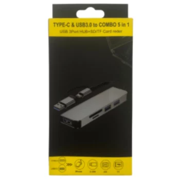 Hub USB‑C Combo 5‑en‑1 366