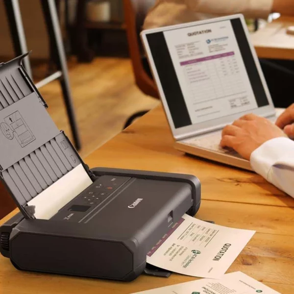 Imprimante portable canon TR150 pixma avec battery image 01