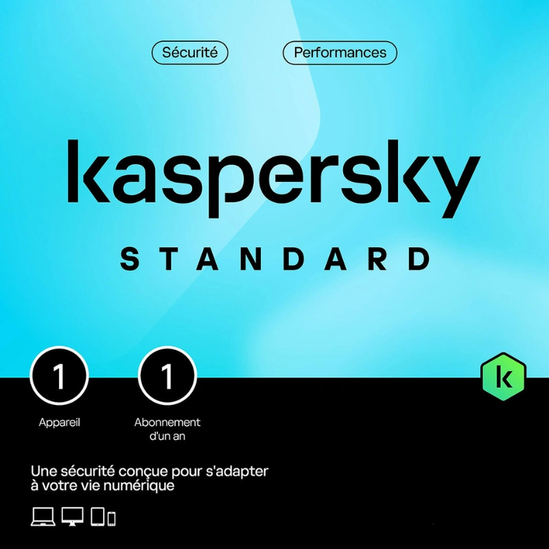 Kaspersky Standard – Licence 1 Poste