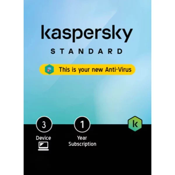 Kaspersky Standard – Licence 3 Postes 1