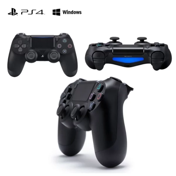 Manette PS4 sans fil noire