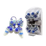 Manette Vibrante Transparent Double 702D 1