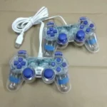 Manette Vibrante Transparent Double 702D