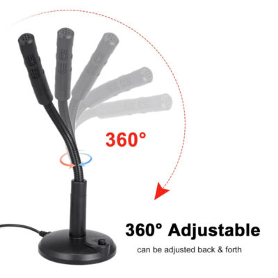 Microphone USB M-309 Plug and Play rotation 360 degrés pour PC Algérie