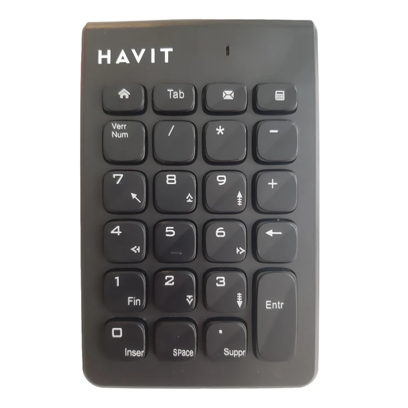 Mini clavier numerique KB223G HAVIT Sans fil image #01 Mini clavier numerique KB223G HAVIT Sans fil image #01