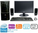 Pc de Montage Dual Core CPU 3250 500GO 2 GO DDR3 18.5"