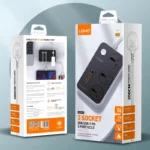 Multiprise Ldnio 3 prises 220V 4 prises USB SC3412 2500W 10A image 07