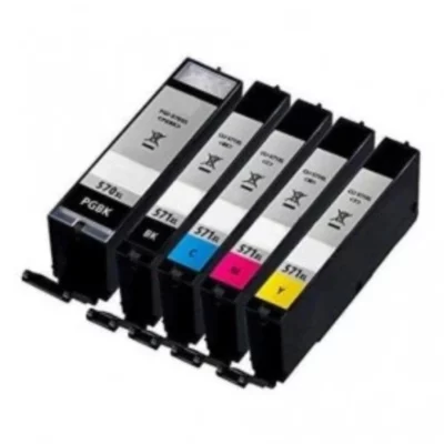 Pack Cartouches Canon PGI 570 CLI 571 XL capmicro