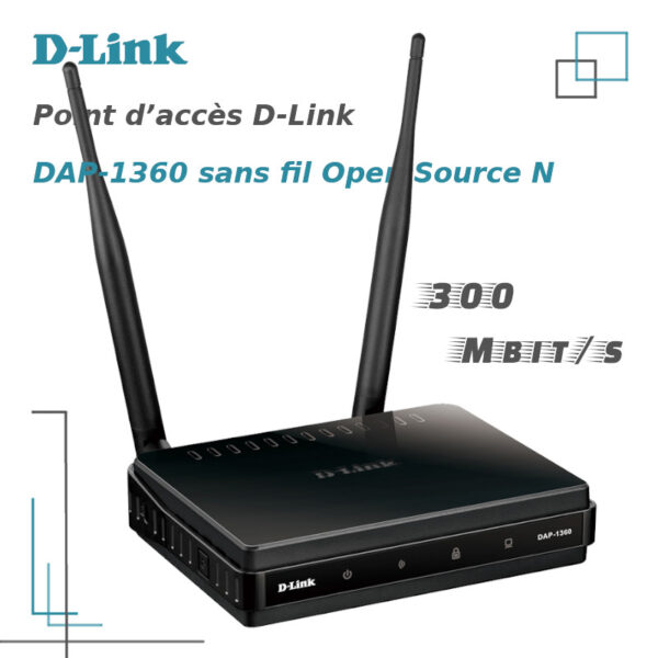 Point d’accès D-Link DAP‑1360 sans fil Open Source N image #00