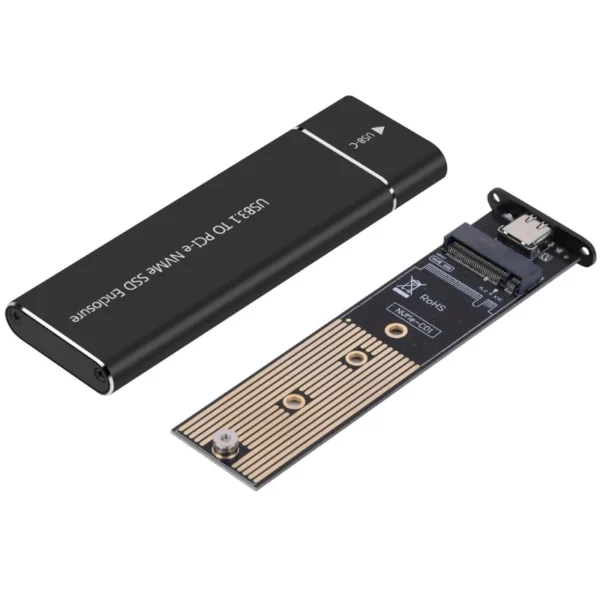 Rack M.2 NVMe vers USB 3.1