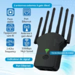 Répéteur WiFi AC1200 Mbps Dual Band 5