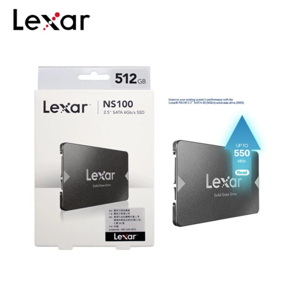 SSD Lexar 512GB NS100 2
