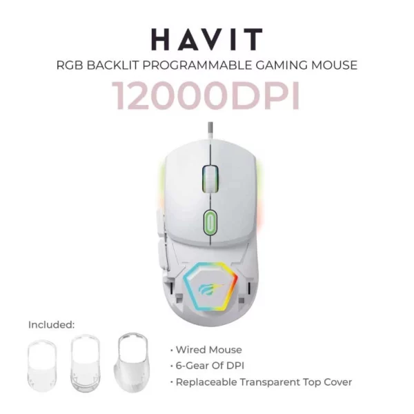 Souris Gaming HAVIT MS965 4