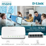 Switch D-LINK DES-1005C 5 ports 10-100 Mbps image #01