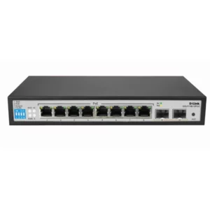 Switch D-Link 8 Ports DGS-F1100-10PS-E
