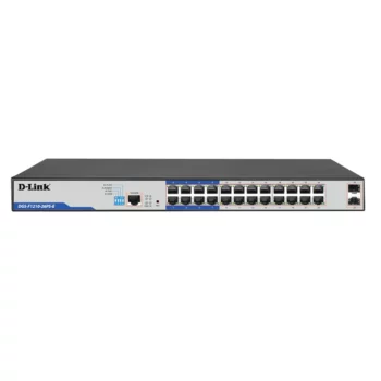 Switch Gigabit 24 ports PoE 2 ports SFP D Link dgs f1210 26ps e