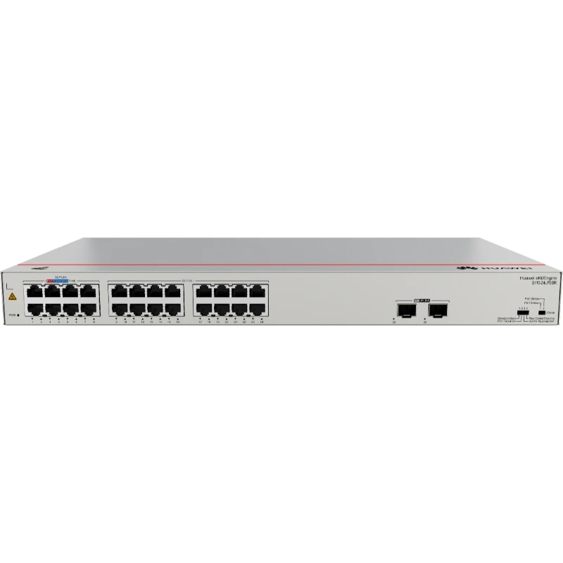 Switch Huawei S110‑24LP2SR – 24 GE + 2 SFP 52Gbps PoE+ 124W 01