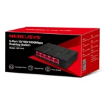 Switch Mercusys MS105G 5-ports 10-100-1000 Mbps image #03