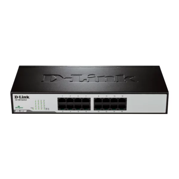 Switch Rackable 16 ports 10 100Mbps D Link DES 1016D image 01