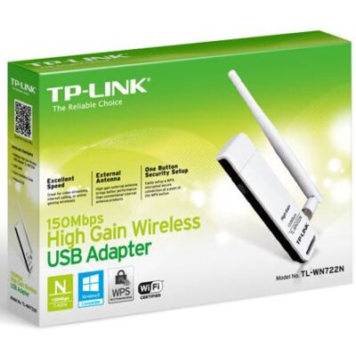 TP-Link TL-WN722N Adaptateur USB WiFi 150Mbps