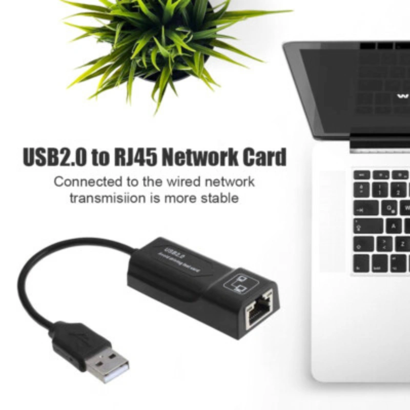 adaptateur USB 2.0 vers RJ45