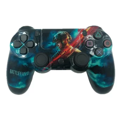 manette sans fil PS4 motif Battlefield 2042