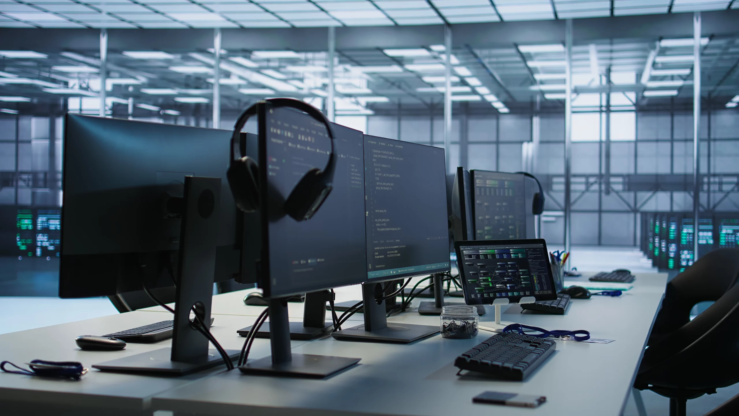 ai programs used server room ensure optimal system performance1 scaled