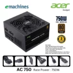 Alimentation Acer AC750 750W – 80 Plus Bronze (Full Modulaire) – Image 2