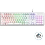 Clavier mécanique Havit KB870L White Mix Color