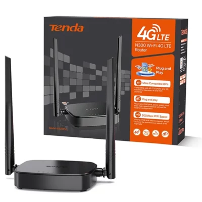 Modem Tenda 4G03 Pro 300 Mbps – Routeur 4G LTE WiFi N300 avec Carte SIM