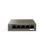 Switch Tenda TEG1105P-4-63W – Mini Switch PoE Gigabit 4 Ports Compact