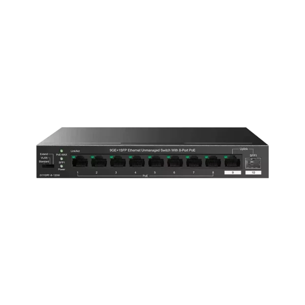 Switch Tenda TEG1110PF-8-120W