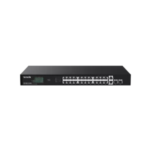 Switch Tenda TEG1128P-24-250W 2SFP – Switch PoE+ Gigabit 24 Ports 250W