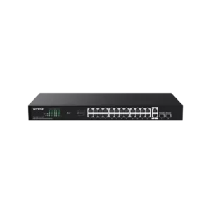Switch Tenda TEG1128P-24-410W 410W 2SFP – Switch PoE+ Gigabit 28 Ports