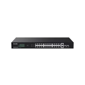 Switch Tenda TEG1128P-24-410W 410W 2SFP – Switch PoE+ Gigabit 28 Ports