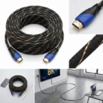 Cable HDMI 15m Capsys rond haute vitesse Algerie