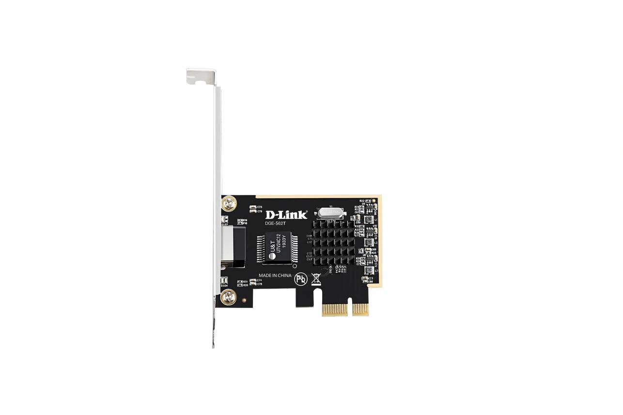 Carte réseau D-Link DGE-562T PCI Express 2.5G Ethernet (1) Carte réseau D-Link DGE-562T PCI Express 2.5G Ethernet – Image 1