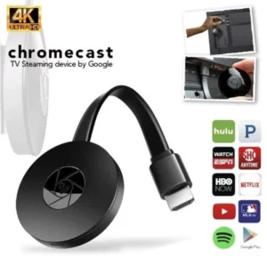 Chromecast 4K G2 Google TV avec télécommande vocale Algérie